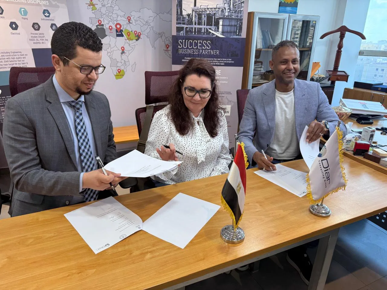 The Global Development Fund is leading an alliance between Russia's Arka and Egypt's Diyar to support heavy industry and energy.